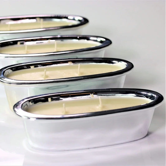 Silver Grand Alligator 2-wick Refill Tray (1 Tray) - Scented Candle